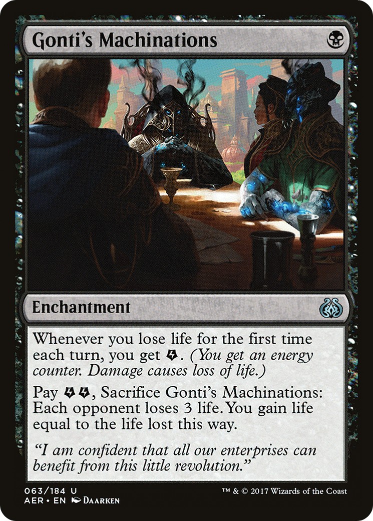 2017 Magic: The Gathering Aether Revolt 2017 Magic: The Gathering Aether Revolt #63 trading card