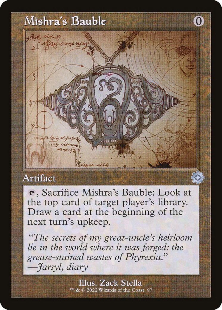2022 Magic: The Gathering The Brothers' War Retro Artifacts 2022 Magic: The Gathering The Brothers' War Retro Artifacts #97 t