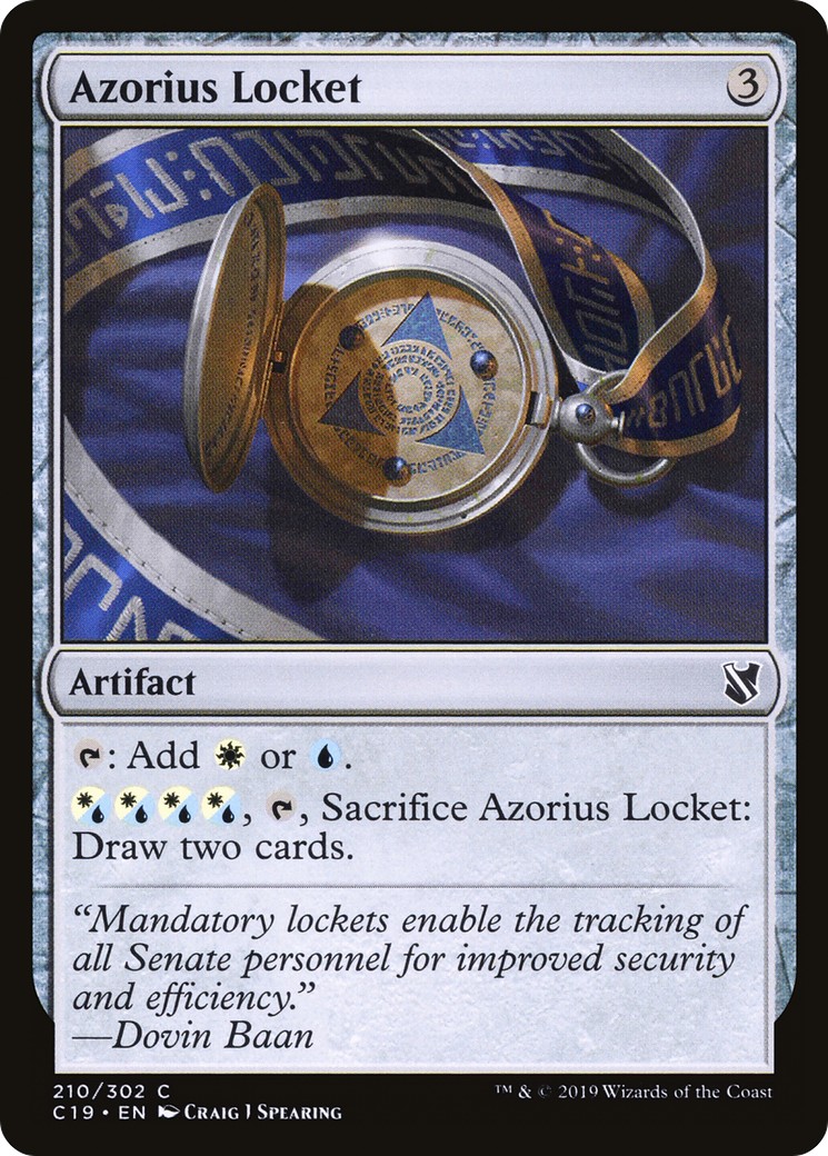 Azorius Locket - Image 1