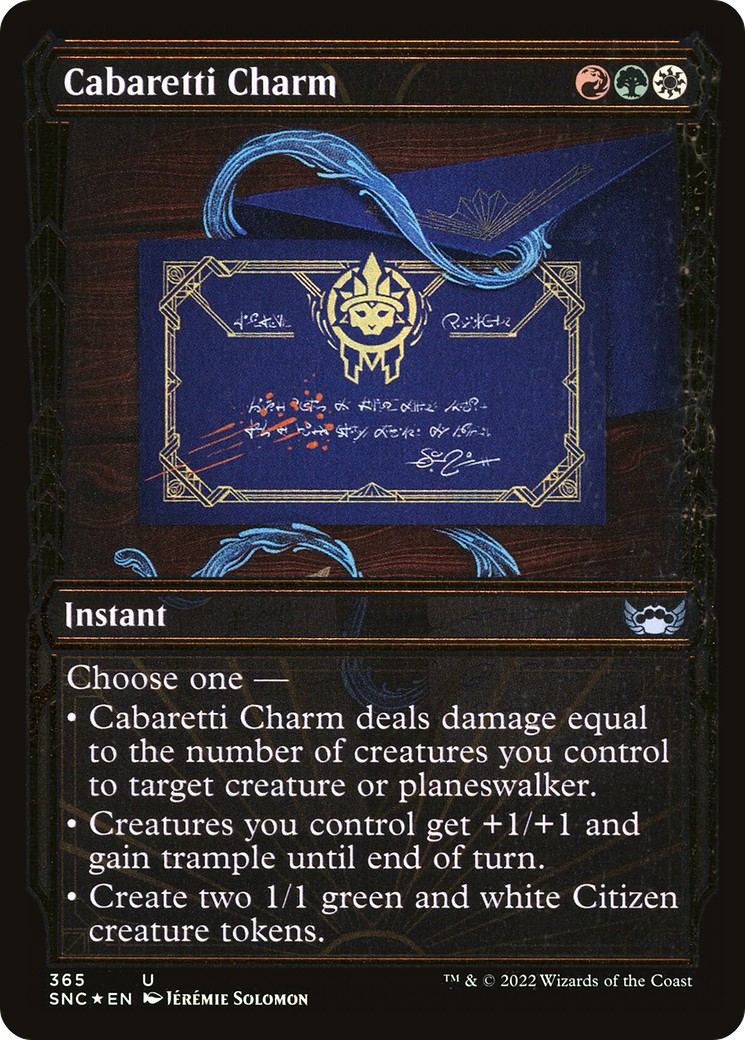2022 Magic: The Gathering Streets of New Capenna 2022 Magic: The Gathering Streets of New Capenna #365 trading card