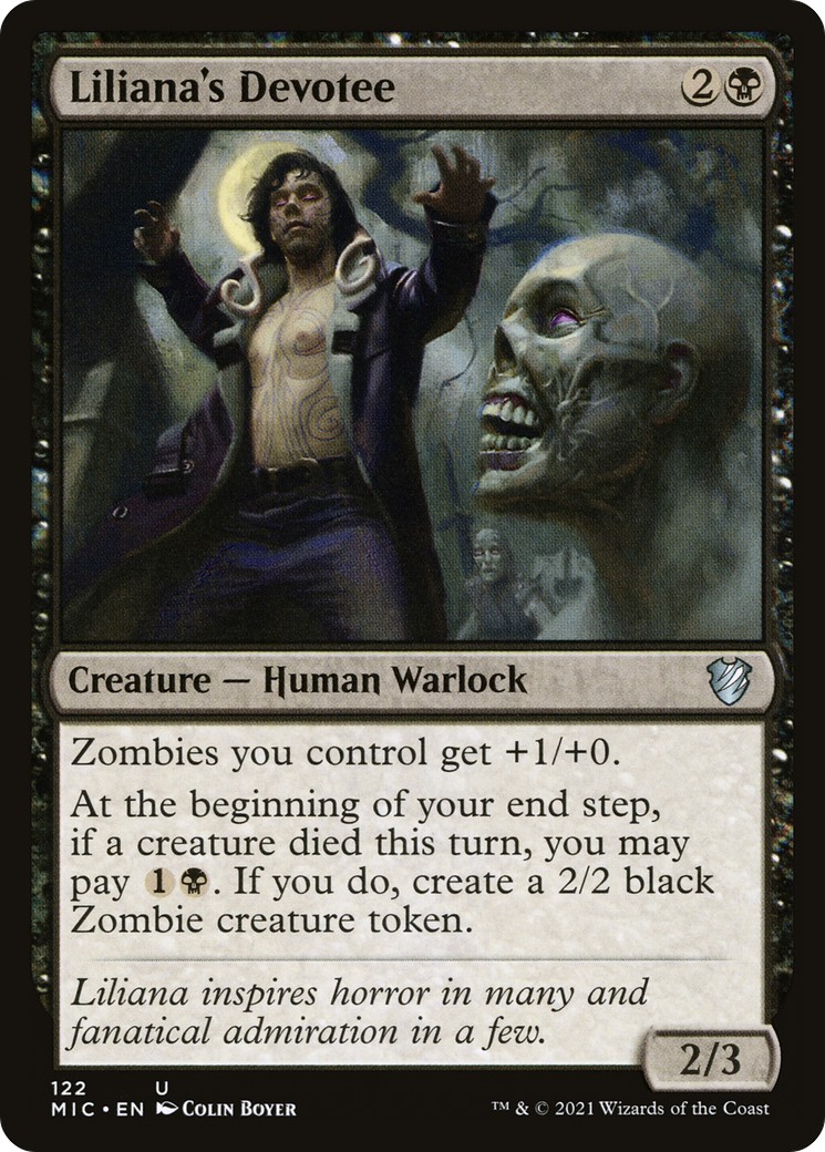 2021 Magic: The Gathering Midnight Hunt 2021 Magic: The Gathering Midnight Hunt #122 trading card