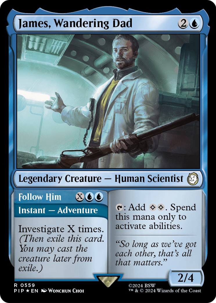 2024 Magic: The Gathering Fallout 2024 Magic: The Gathering Fallout #559 trading card