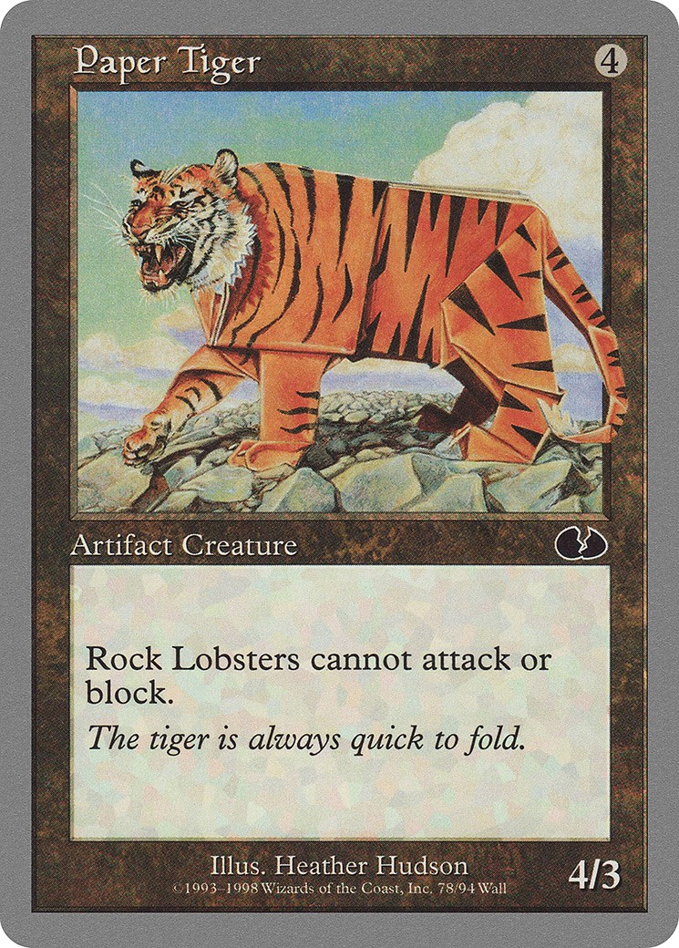 Paper Tiger - Image 1