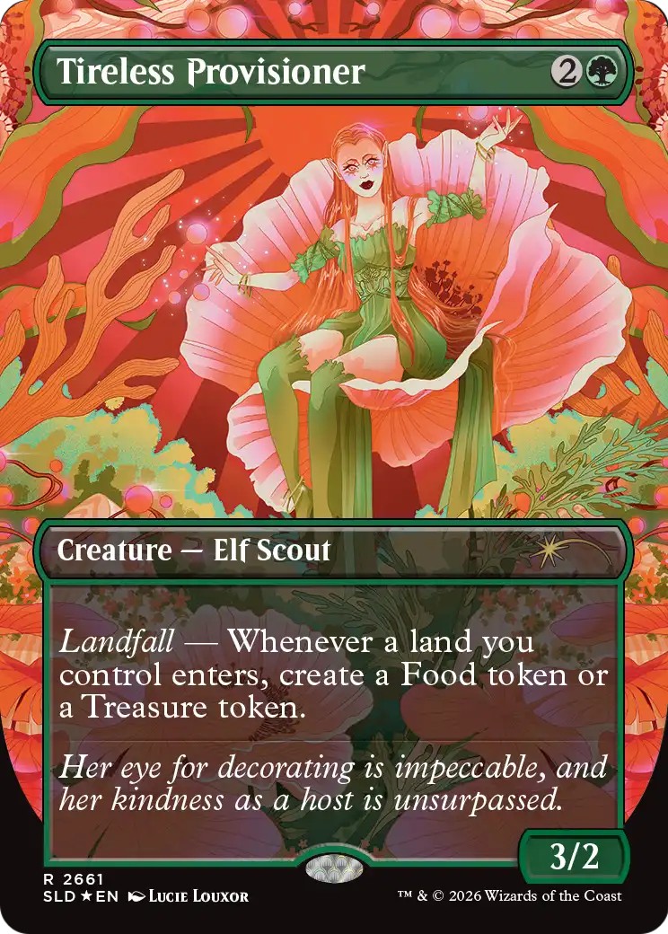 2026 Magic: The Gathering Secret Lair Drop 2026 Magic: The Gathering Secret Lair Drop #2661 trading card