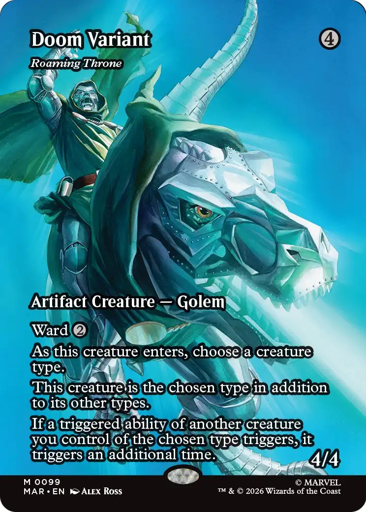 2026 Magic: The Gathering Marvel Universe 2026 Magic: The Gathering Marvel Universe #99 trading card