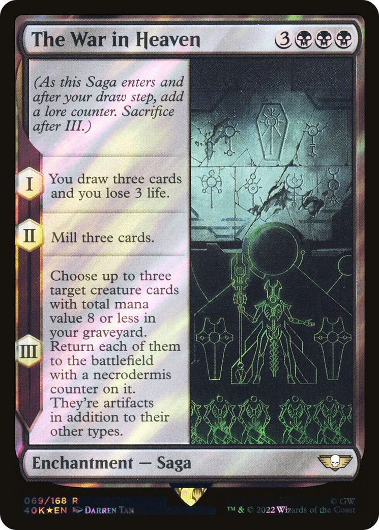 2022 Magic: The Gathering Warhammer 40,000 2022 Magic: The Gathering Warhammer 40,000 #69★ trading card