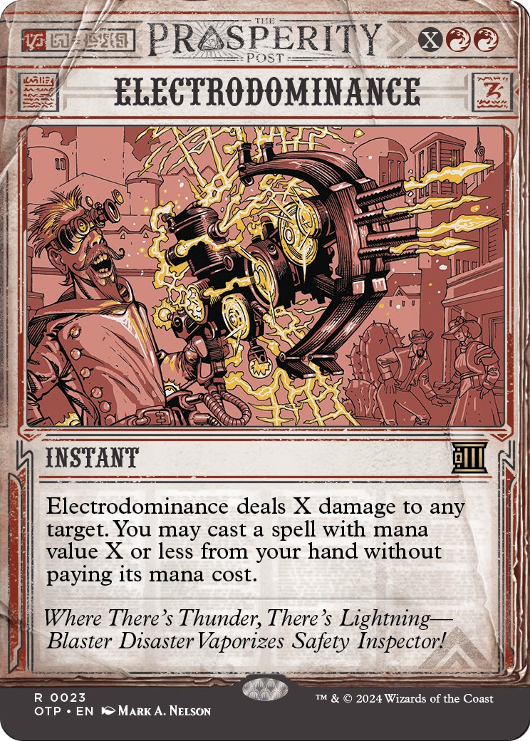 2024 Magic: The Gathering Breaking News 2024 Magic: The Gathering Breaking News #23 trading card