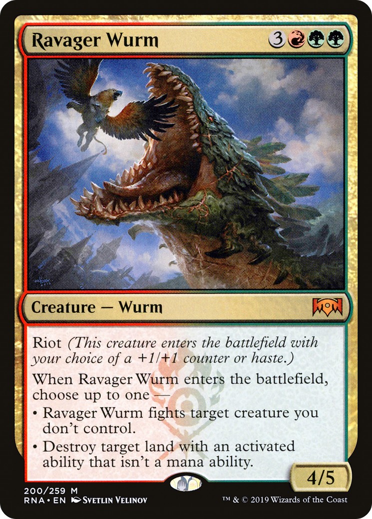 2019 Magic: The Gathering Ravnica Allegiance 2019 Magic: The Gathering Ravnica Allegiance #200 trading card