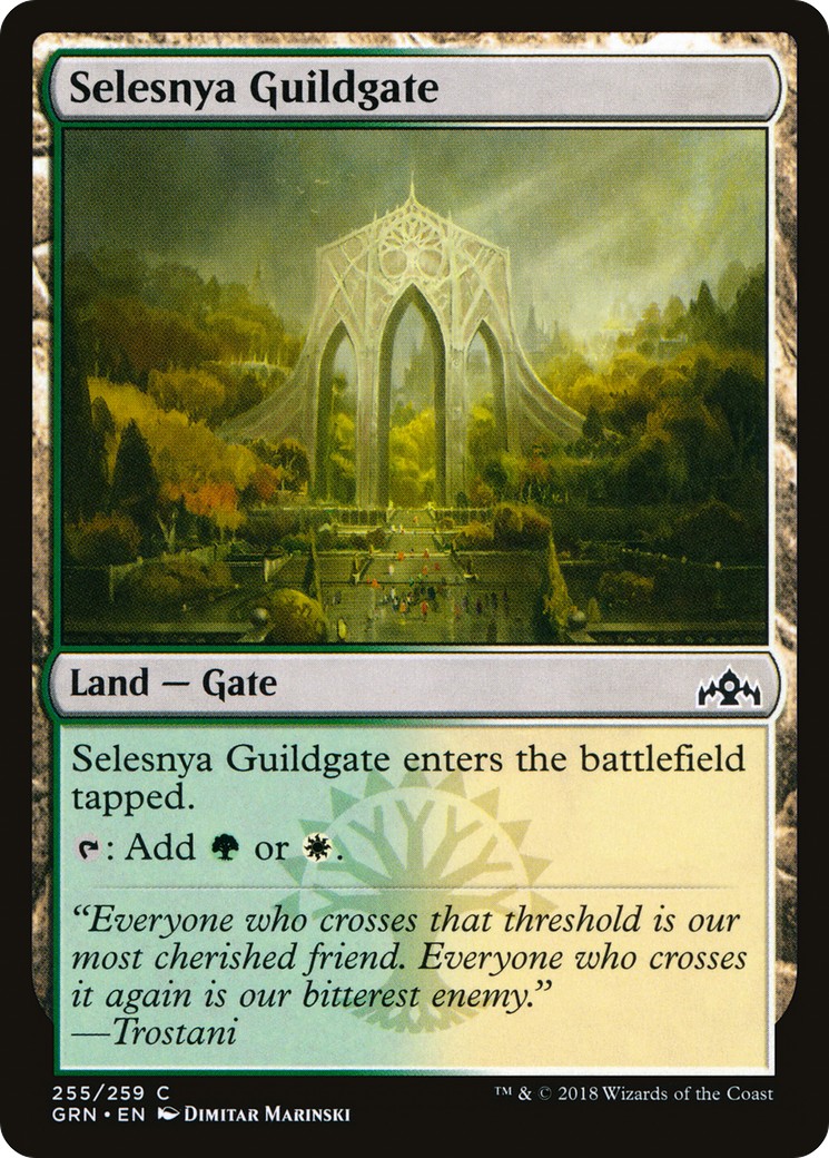 2018 Magic: The Gathering Guilds of Ravnica 2018 Magic: The Gathering Guilds of Ravnica #255 trading card