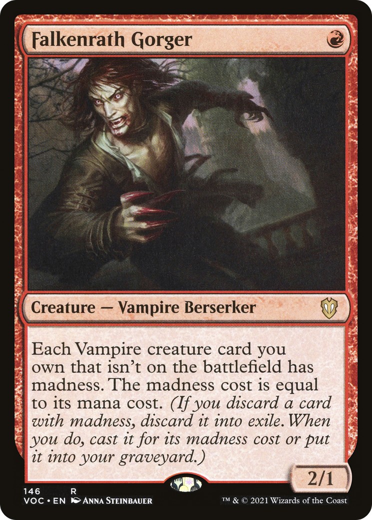 2021 Magic: The Gathering Crimson Vow 2021 Magic: The Gathering Crimson Vow #146 trading card