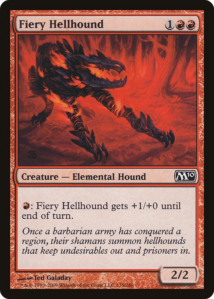 Fiery Hellhound - Image 1