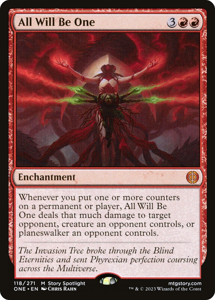 2023 Magic: The Gathering Phyrexia: All Will Be One 2023 Magic: The Gathering Phyrexia: All Will Be One #118 trading card