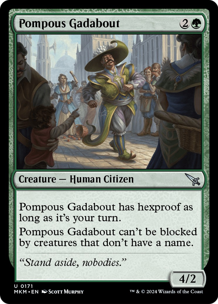 Pompous Gadabout - Image 1