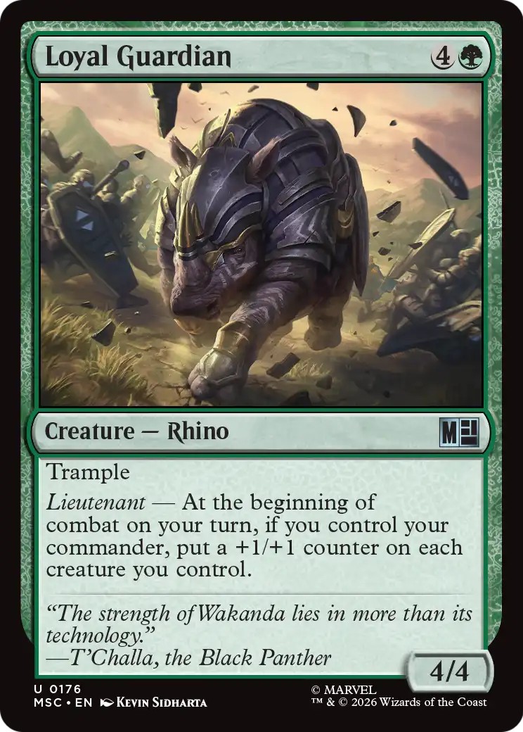 2026 Magic: The Gathering Marvel Super Heroes 2026 Magic: The Gathering Marvel Super Heroes #176 trading card