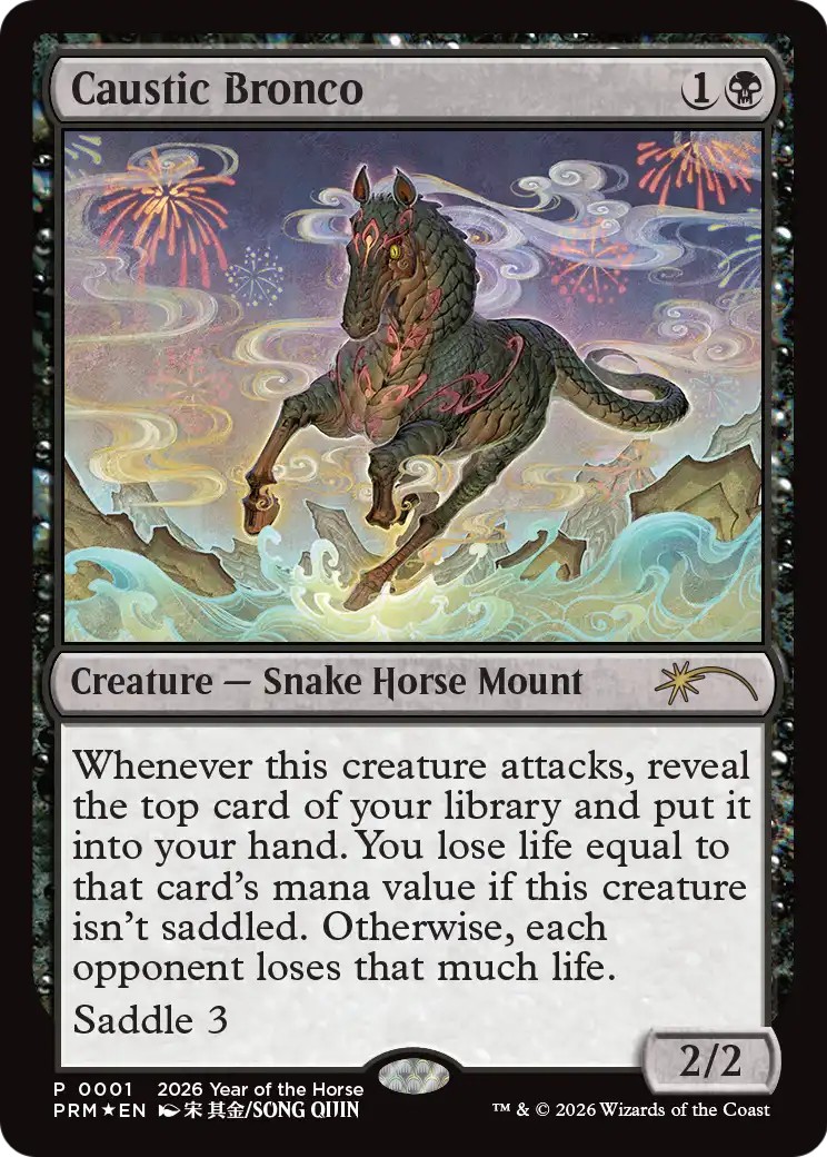 2026 Magic: The Gathering Year of the Horse 2026 Magic: The Gathering Year of the Horse #1 trading card