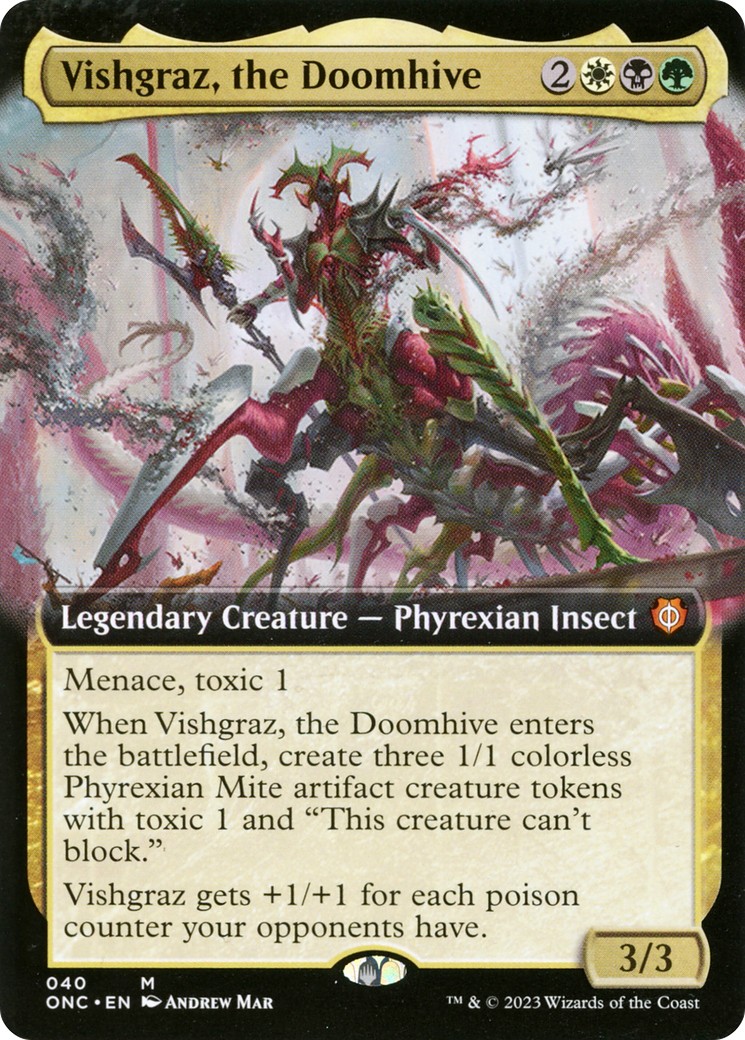 2023 Magic: The Gathering Phyrexia: All Will Be One 2023 Magic: The Gathering Phyrexia: All Will Be One #40 trading card