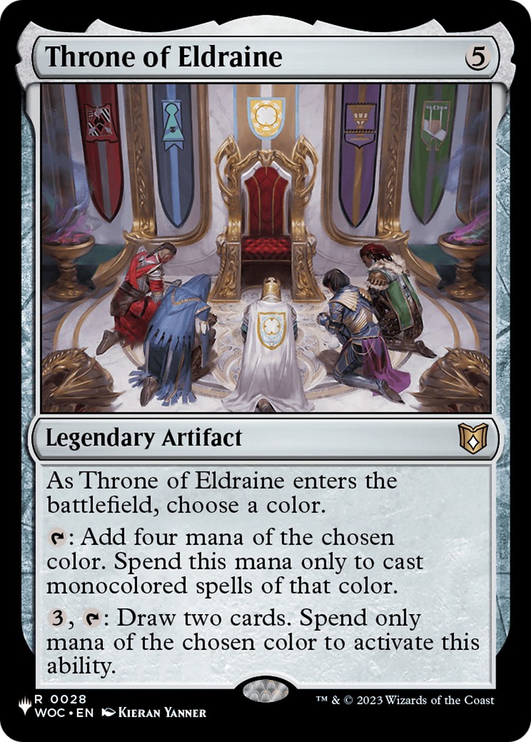 2026 Magic: The Gathering The List 2026 Magic: The Gathering The List #WOC-28 trading card