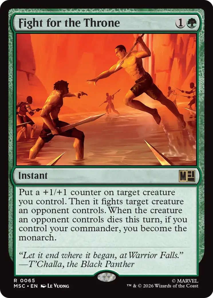 2026 Magic: The Gathering Marvel Super Heroes 2026 Magic: The Gathering Marvel Super Heroes #65 trading card