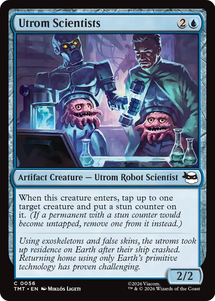 2026 Magic: The Gathering Teenage Mutant Ninja Turtles 2026 Magic: The Gathering Teenage Mutant Ninja Turtles #56 trading car