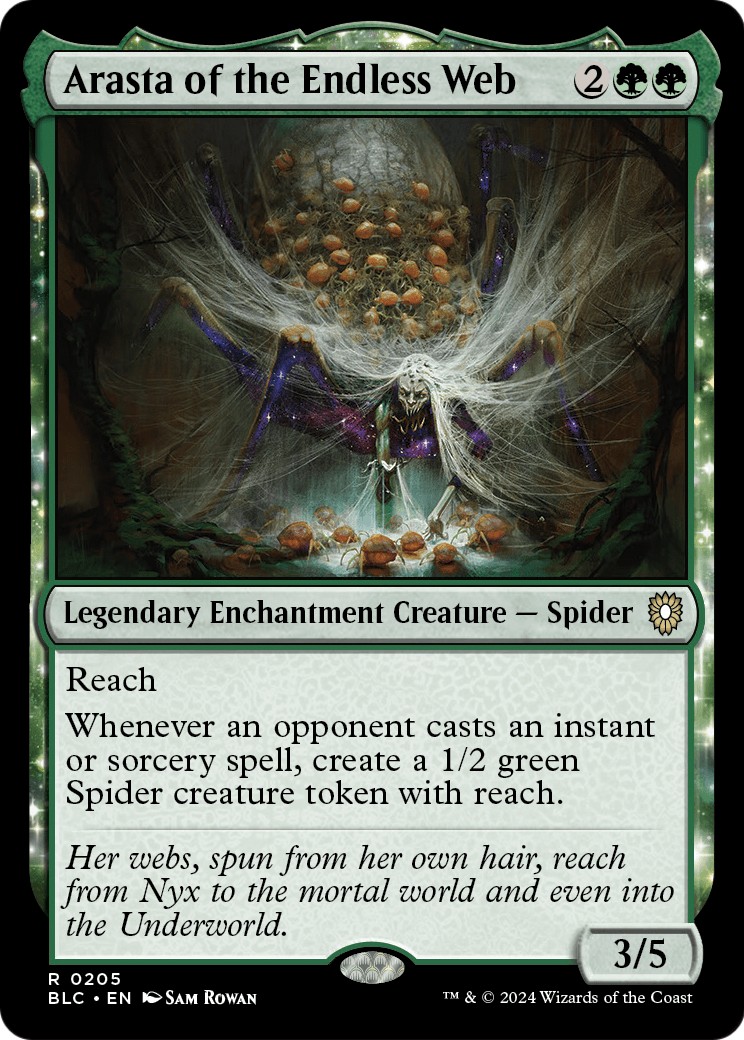 2024 Magic: The Gathering Bloomburrow 2024 Magic: The Gathering Bloomburrow #205 trading card