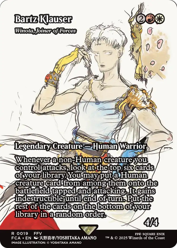 2025 Magic: The Gathering Final Fantasy: Through the Ages 2025 Magic: The Gathering Final Fantasy: Through the Ages #19 tradi
