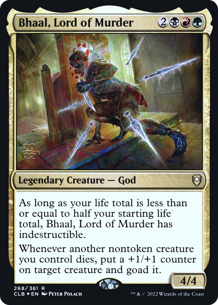 2022 Magic: The Gathering Battle for Baldur's Gate Promos 2022 Magic: The Gathering Battle for Baldur's Gate Promos #268s tra