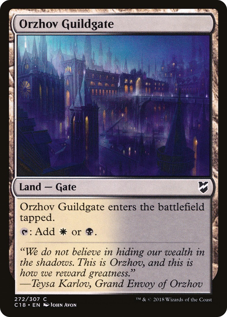 2018 Magic: The Gathering Commander 2018 Magic: The Gathering Commander #272 trading card