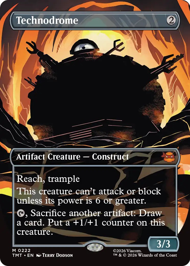2026 Magic: The Gathering Teenage Mutant Ninja Turtles 2026 Magic: The Gathering Teenage Mutant Ninja Turtles #222 trading ca