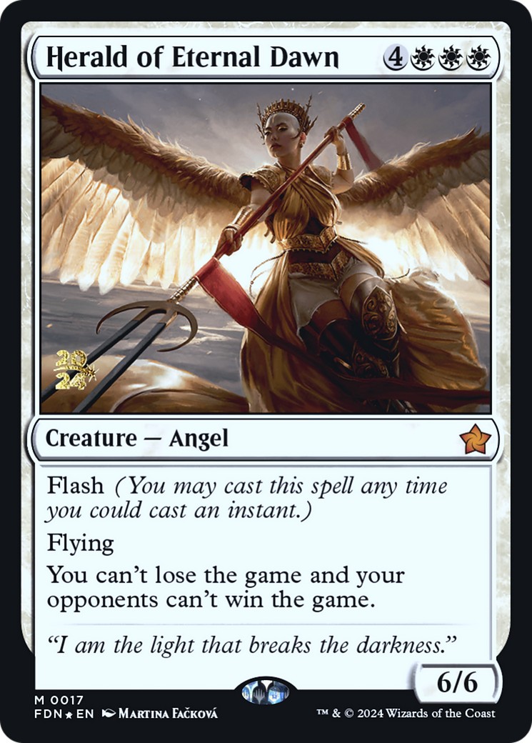 2024 Magic: The Gathering Foundations Promos 2024 Magic: The Gathering Foundations Promos #17s trading card