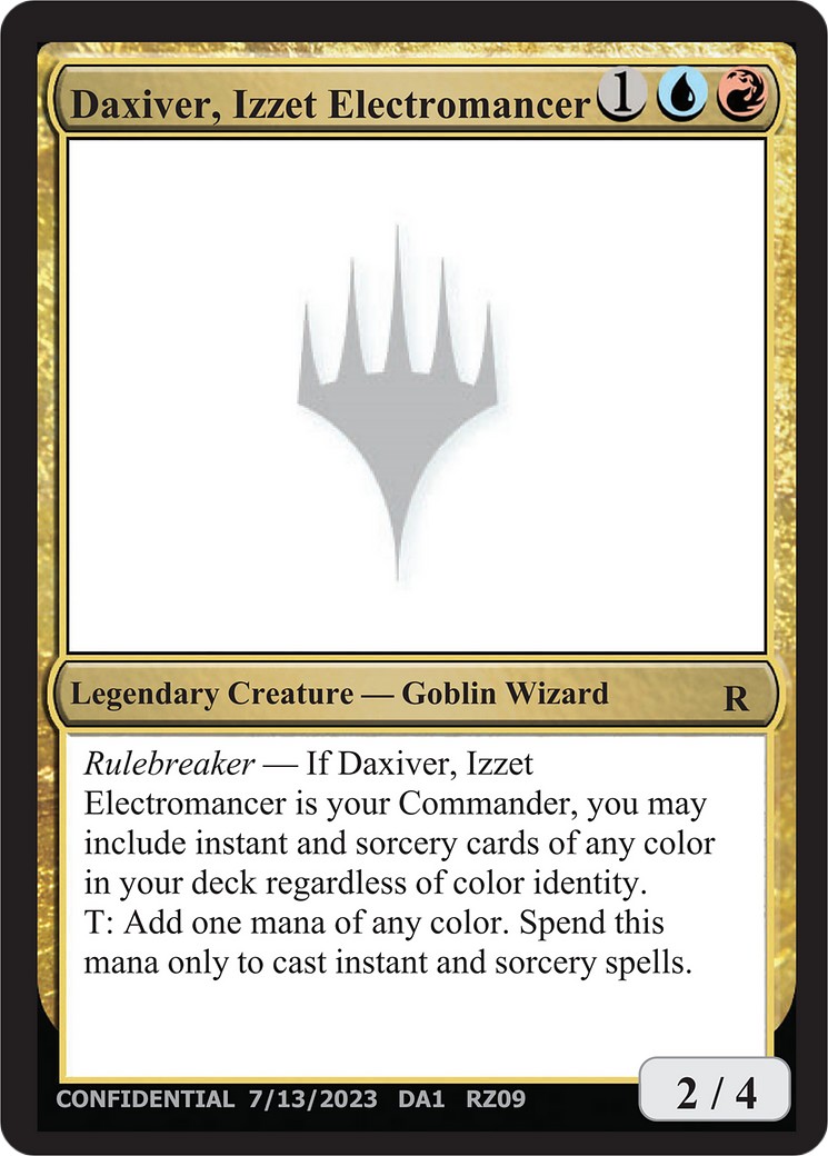 Daxiver, Izzet Electromancer - Image 1