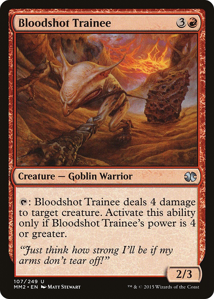 Bloodshot Trainee - Image 1