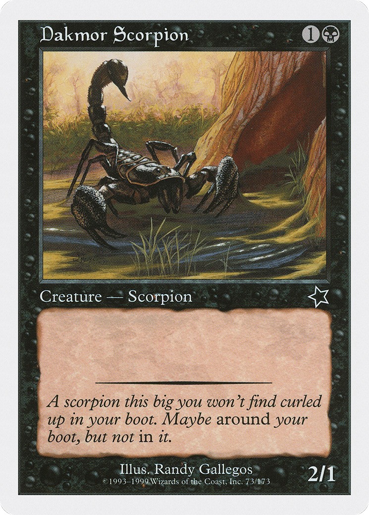 Dakmor Scorpion - Image 1