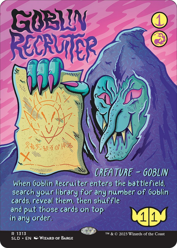 2023 Magic: The Gathering Secret Lair Drop 2023 Magic: The Gathering Secret Lair Drop #1313 trading card