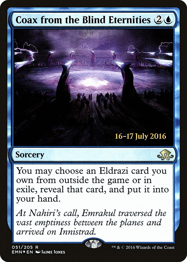 2016 Magic: The Gathering Eldritch Moon Promos 2016 Magic: The Gathering Eldritch Moon Promos #51s trading card