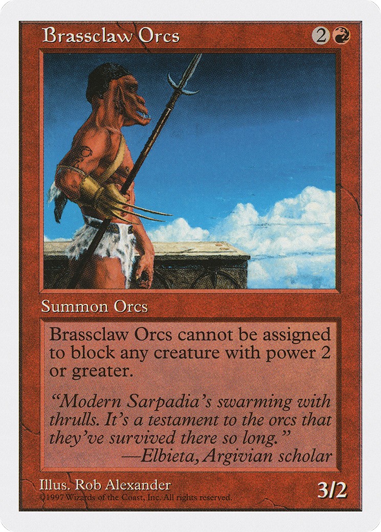 1997 Magic: The Gathering Fifth Edition 1997 Magic: The Gathering Fifth Edition #213 trading card