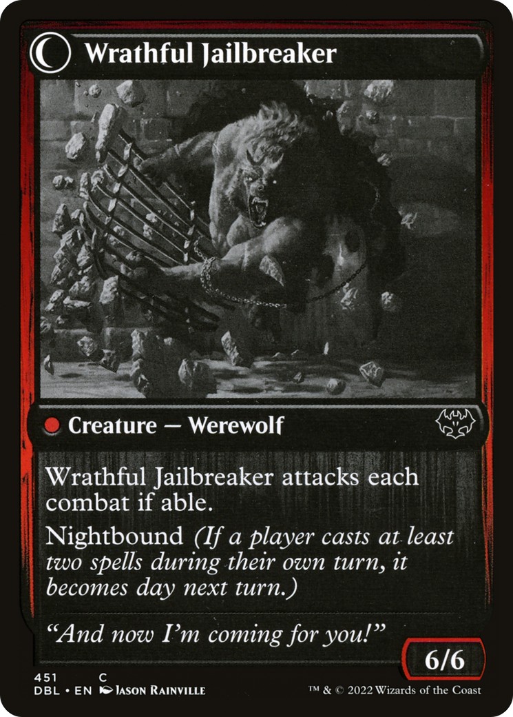 Weary Prisoner // Wrathful Jailbreaker thumbnail 2