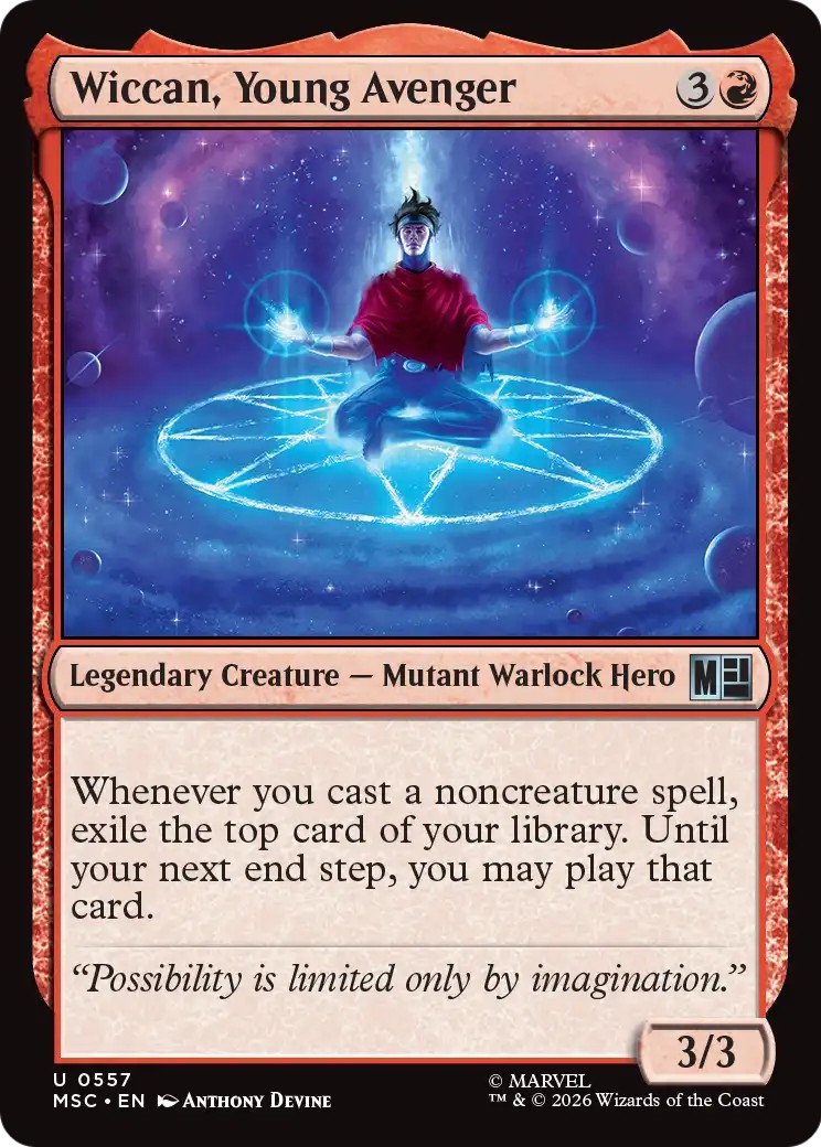 2026 Magic: The Gathering Marvel Super Heroes 2026 Magic: The Gathering Marvel Super Heroes #557 trading card