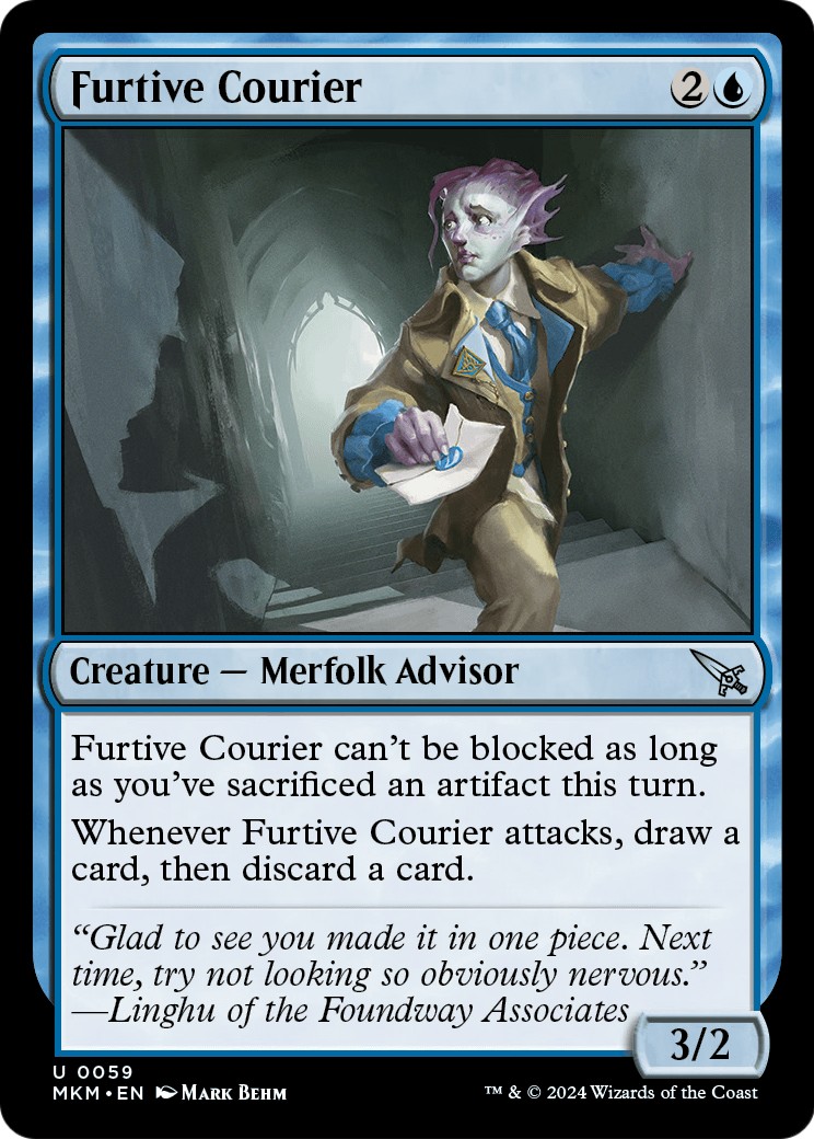 2024 Magic: The Gathering Murders at Karlov Manor 2024 Magic: The Gathering Murders at Karlov Manor #59 trading card