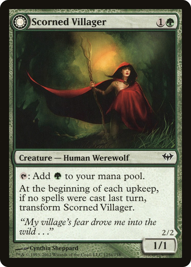 2012 Magic: The Gathering Dark Ascension 2012 Magic: The Gathering Dark Ascension #125 trading card