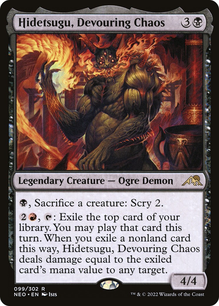 2022 Magic: The Gathering Kamigawa: Neon Dynasty 2022 Magic: The Gathering Kamigawa: Neon Dynasty #99 trading card