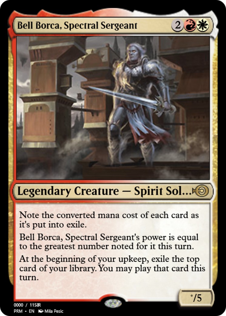 Bell Borca, Spectral Sergeant - Image 1