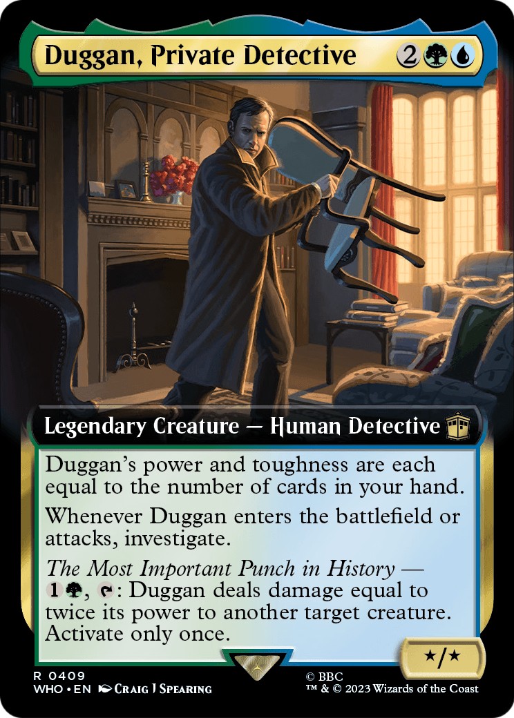 2023 Magic: The Gathering Doctor Who 2023 Magic: The Gathering Doctor Who #409 trading card