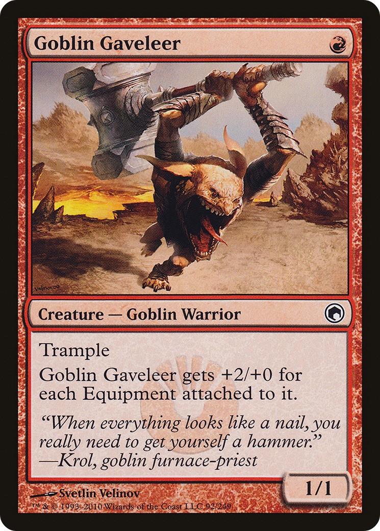 2010 Magic: The Gathering Scars of Mirrodin 2010 Magic: The Gathering Scars of Mirrodin #92 trading card