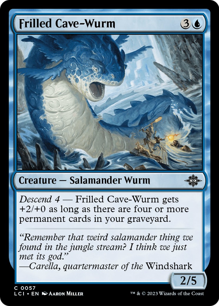 Frilled Cave-Wurm - Image 1