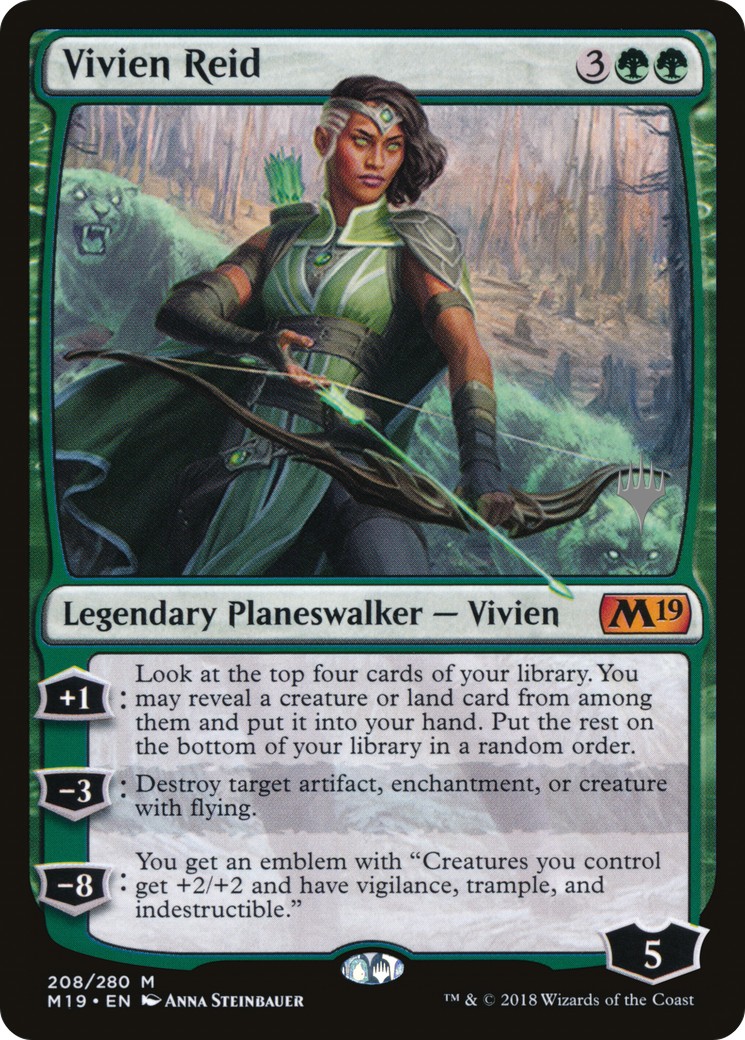 2018 Magic: The Gathering Core Set 2019 Promos 2018 Magic: The Gathering Core Set 2019 Promos #208p trading card