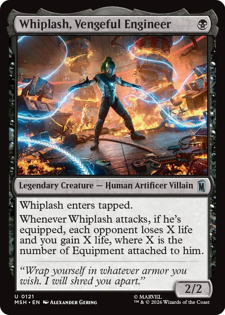 Whiplash, Vengeful Engineer - Image 1