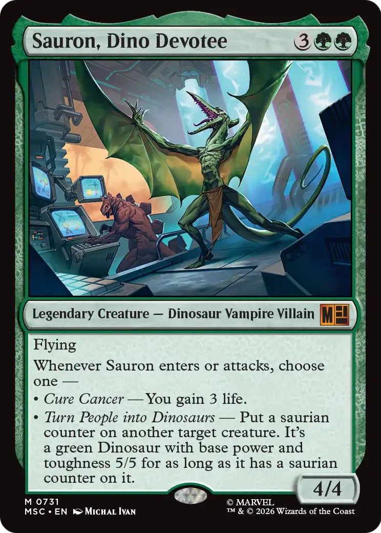 Sauron, Dino Devotee - Image 1