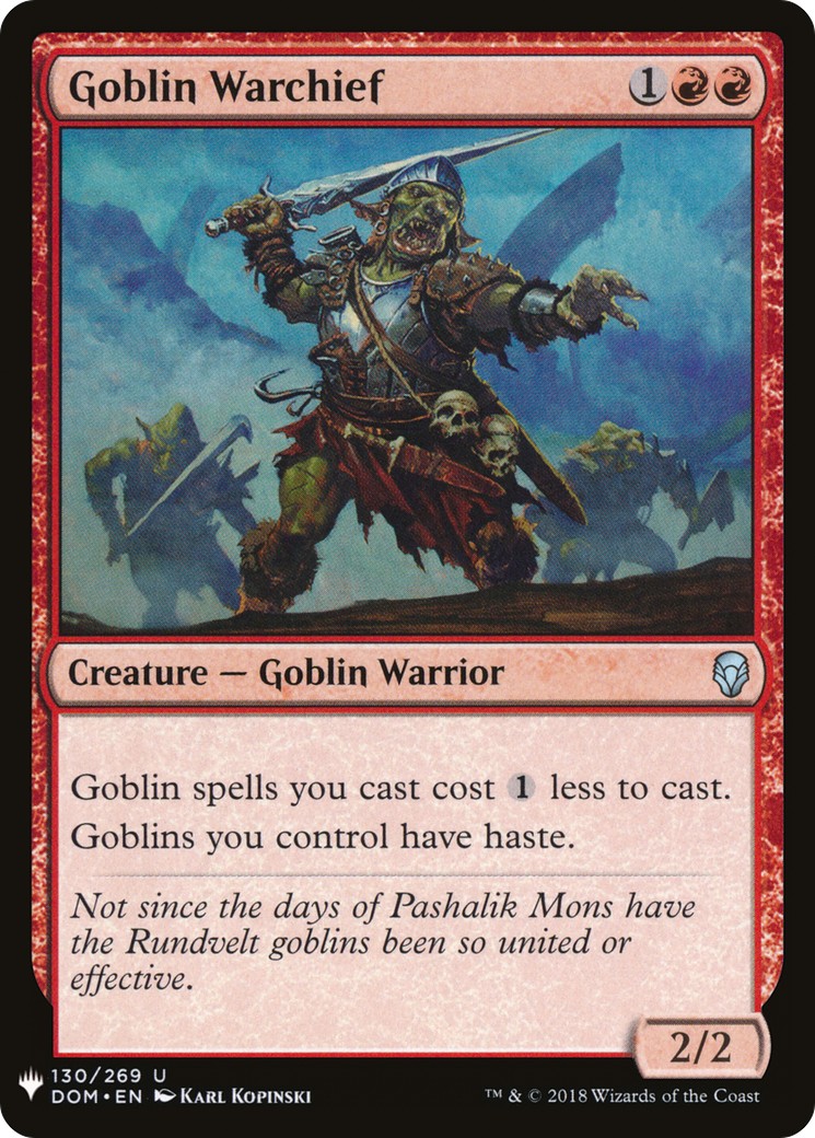 2019 Magic: The Gathering The List 2019 Magic: The Gathering The List #DOM-130 trading card