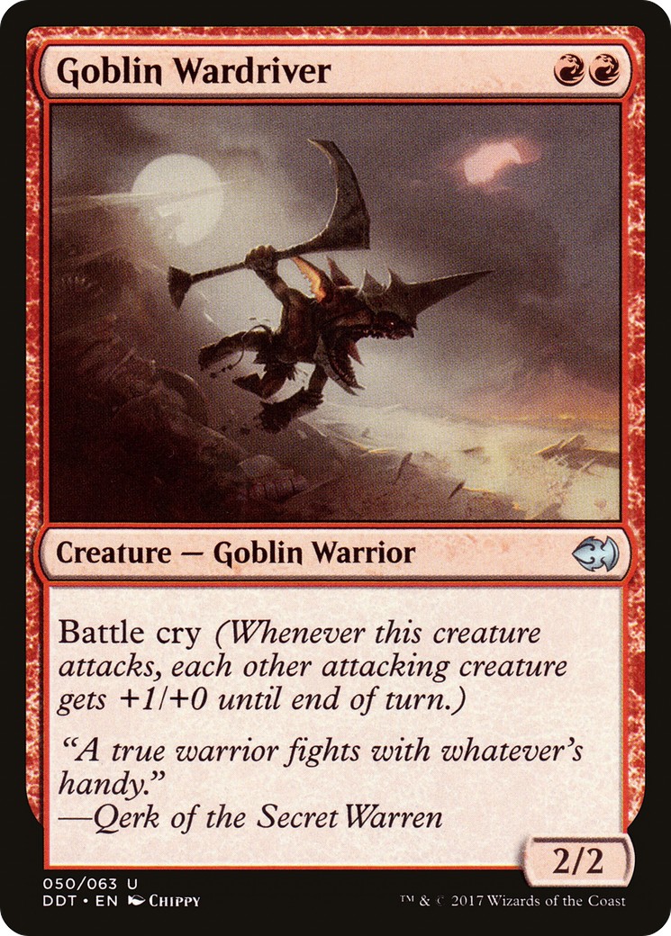 2017 Magic: The Gathering Duel Decks: Merfolk vs. Goblins 2017 Magic: The Gathering Duel Decks: Merfolk vs. Goblins #50 tradi