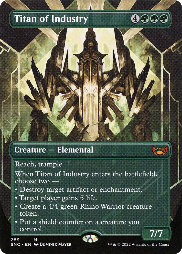 2022 Magic: The Gathering Streets of New Capenna 2022 Magic: The Gathering Streets of New Capenna #289 trading card